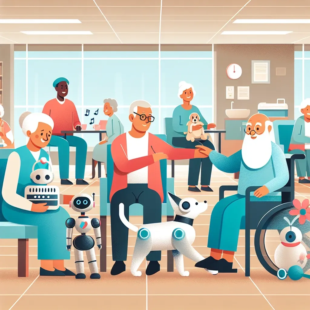 Robot Pets Gain Widespread Adoption in Eldercare Facilities