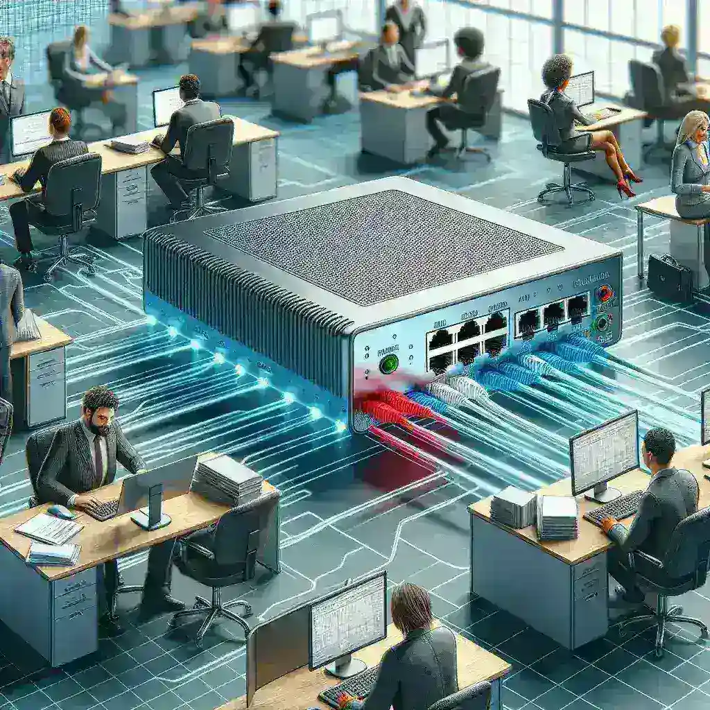 Can a modem be used in a business environment?