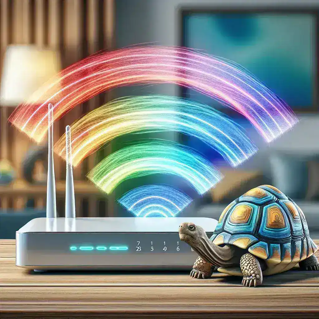 Why is my router’s WiFi signal strong but the connection slow?